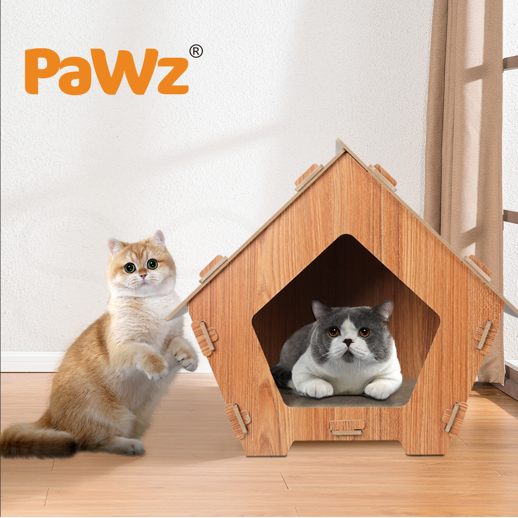 Pawz Cat Scratcher Scratching Board Corrugated Cardboard Scratch Bed Toy Pad Mat - Picture 94 of 104