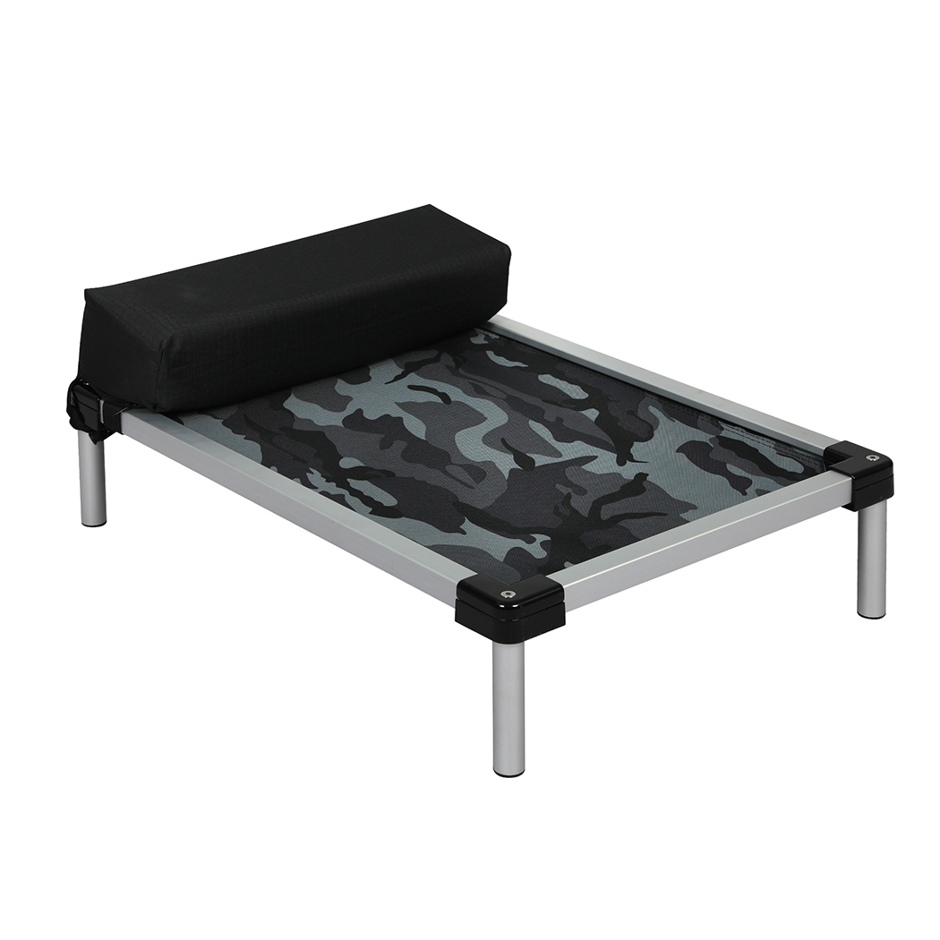 TopSellers-Pet Trampoline Camouflage - Durable Medium Raised Bed for Comfort