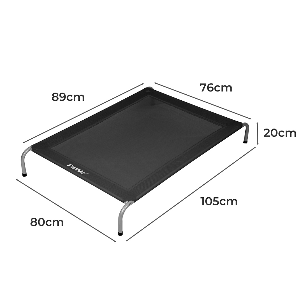 Pawz Elevated Trampoline Pet Bed Dog Puppy Raised Heavy Duty Large Hammock Mesh - Picture 12 of 106