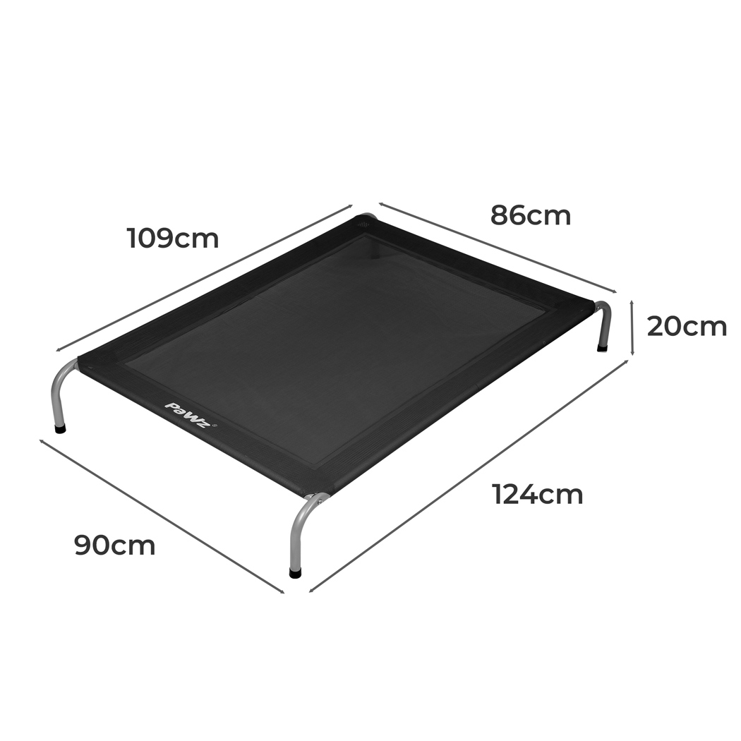 Pawz Elevated Trampoline Pet Bed Dog Puppy Raised Heavy Duty Large Hammock Mesh - Picture 60 of 106