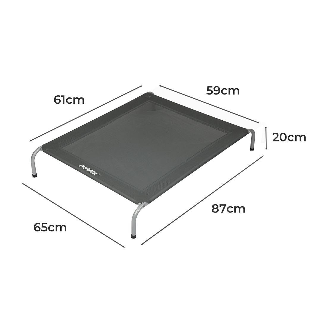 Pawz Elevated Trampoline Pet Bed Dog Puppy Raised Heavy Duty Large Hammock Mesh - Picture 48 of 106