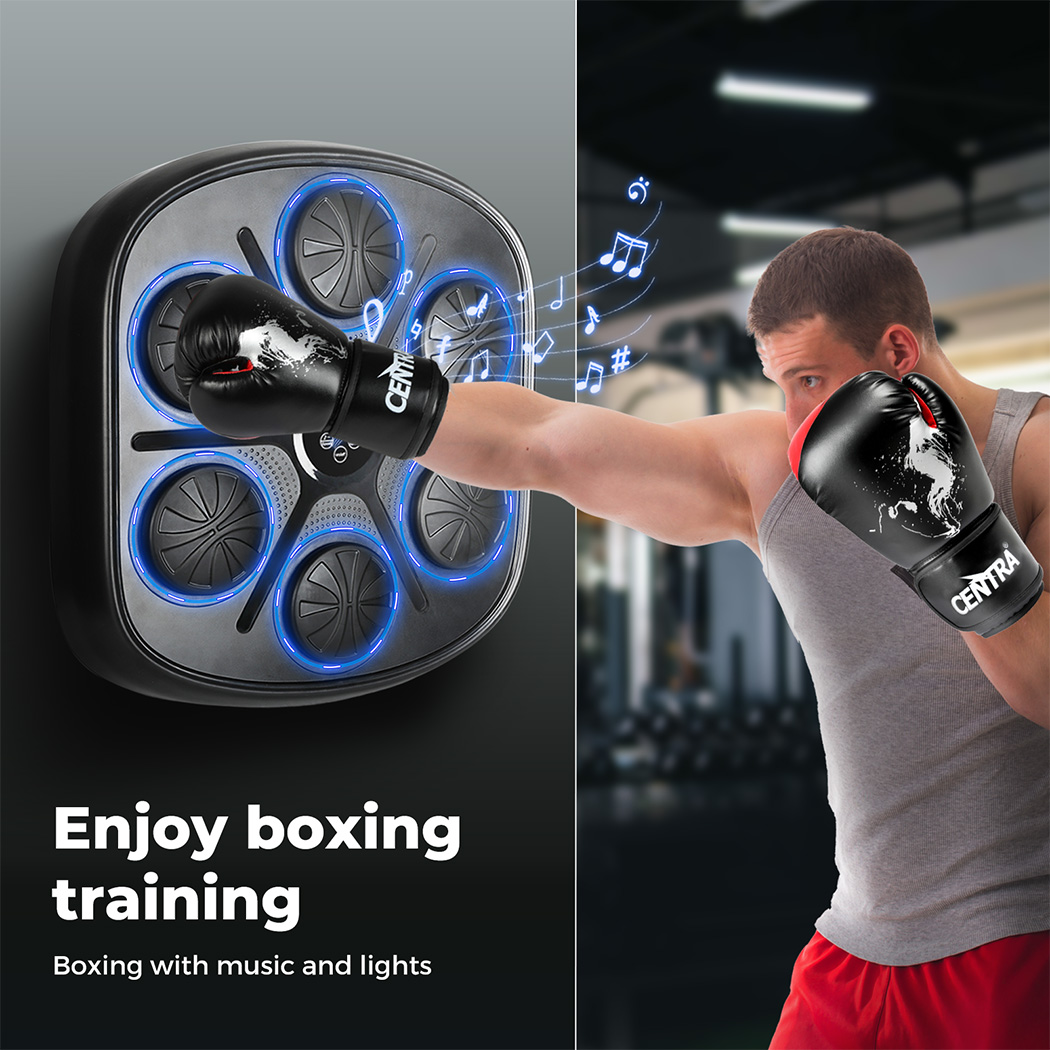 Centra Electronic Punching Box Music Machine Bluetooth 9 Speeds Boxing Gloves - Picture 38 of 48