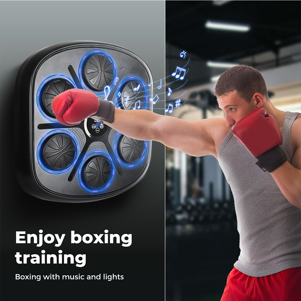 Centra Electronic Punching Box Music Machine Bluetooth 9 Speeds Boxing Gloves - Picture 14 of 48