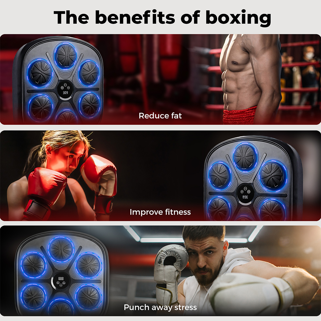 Centra Electronic Punching Box Music Machine Bluetooth 9 Speeds Boxing Gloves - Picture 18 of 48