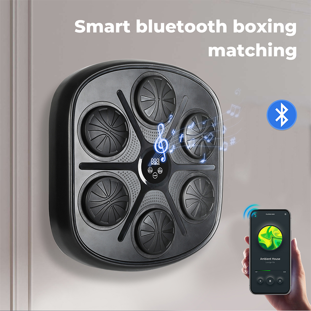 Centra Electronic Punching Box Music Machine Bluetooth 9 Speeds Boxing Gloves - Picture 19 of 48