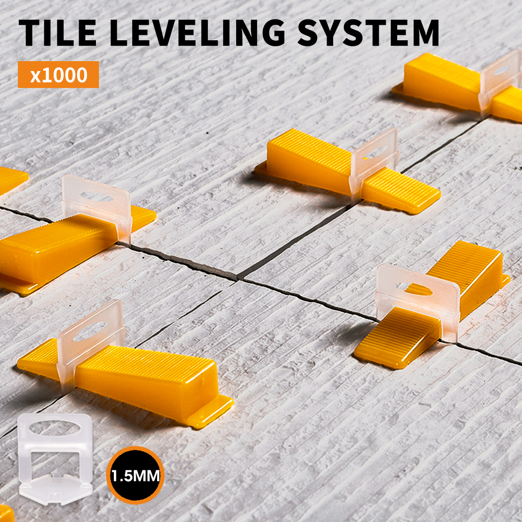thumbnail 13  - 400-2000x Tile Leveling System Clips Levelling Spacer Tiling Tool Floor Wall