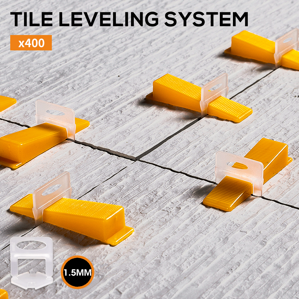 thumbnail 37  - 400-2000x Tile Leveling System Clips Levelling Spacer Tiling Tool Floor Wall