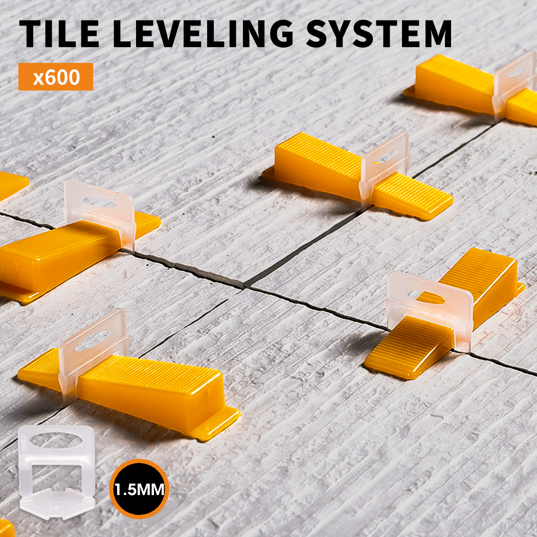thumbnail 49  - 400-2000x Tile Leveling System Clips Levelling Spacer Tiling Tool Floor Wall
