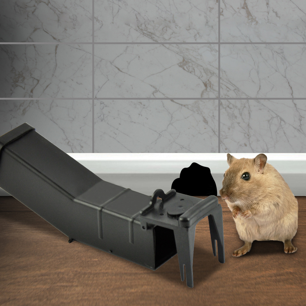 4x Mouse Trap Multi Live Catch Capture Mice Bait Catcher Pest Control Reusable