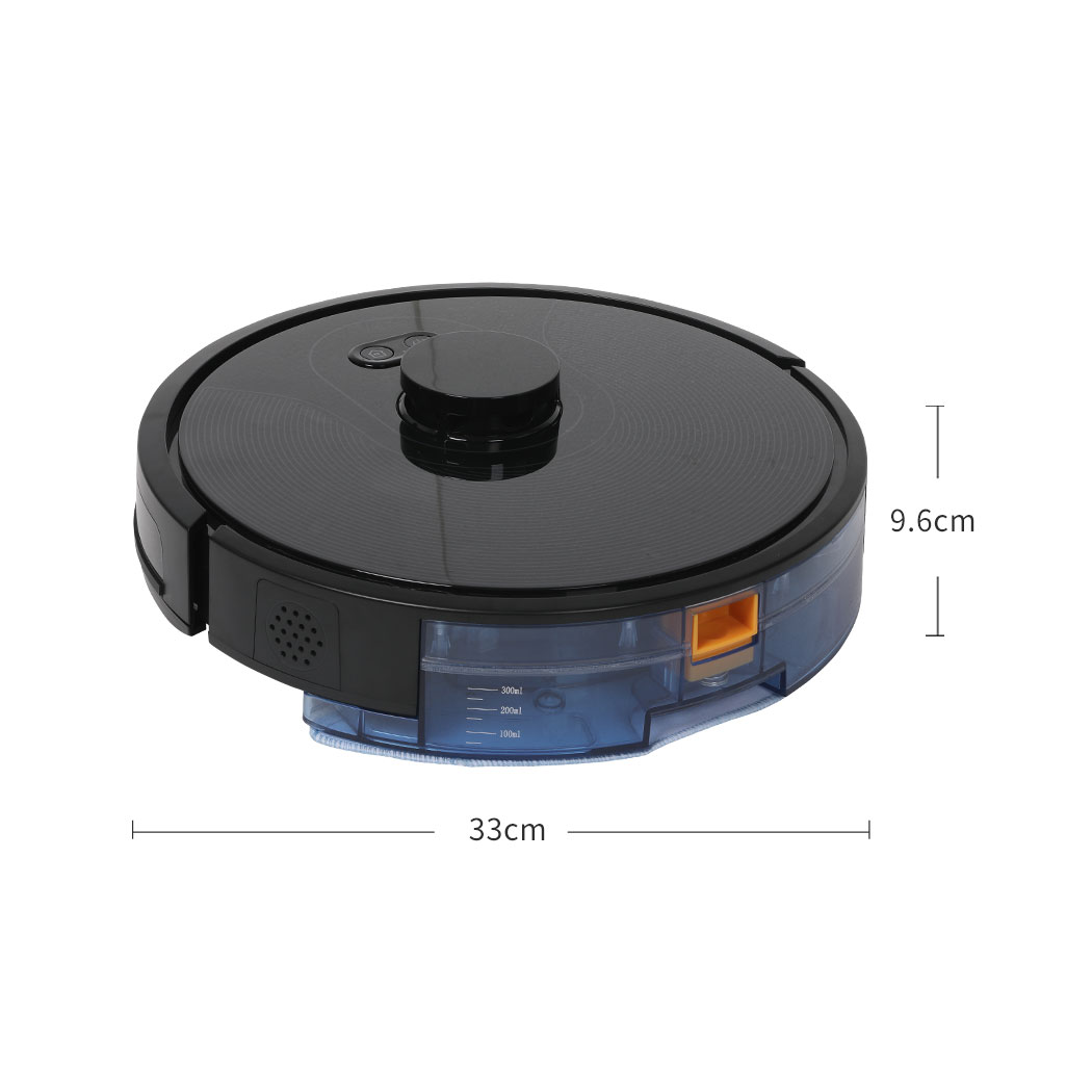 Robot Vacuum Cleaner Mop Smart Clean Dry Wet Mopping Floor Carpets App Control