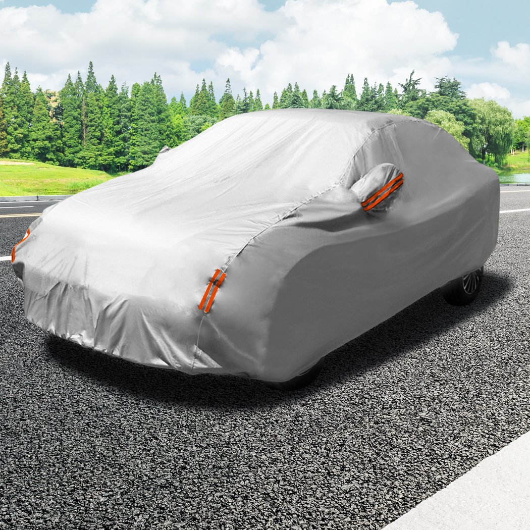 Waterproof Large Car Cover Rain Sun Dust UV Proof Protection   5 x 2 x 1.75M