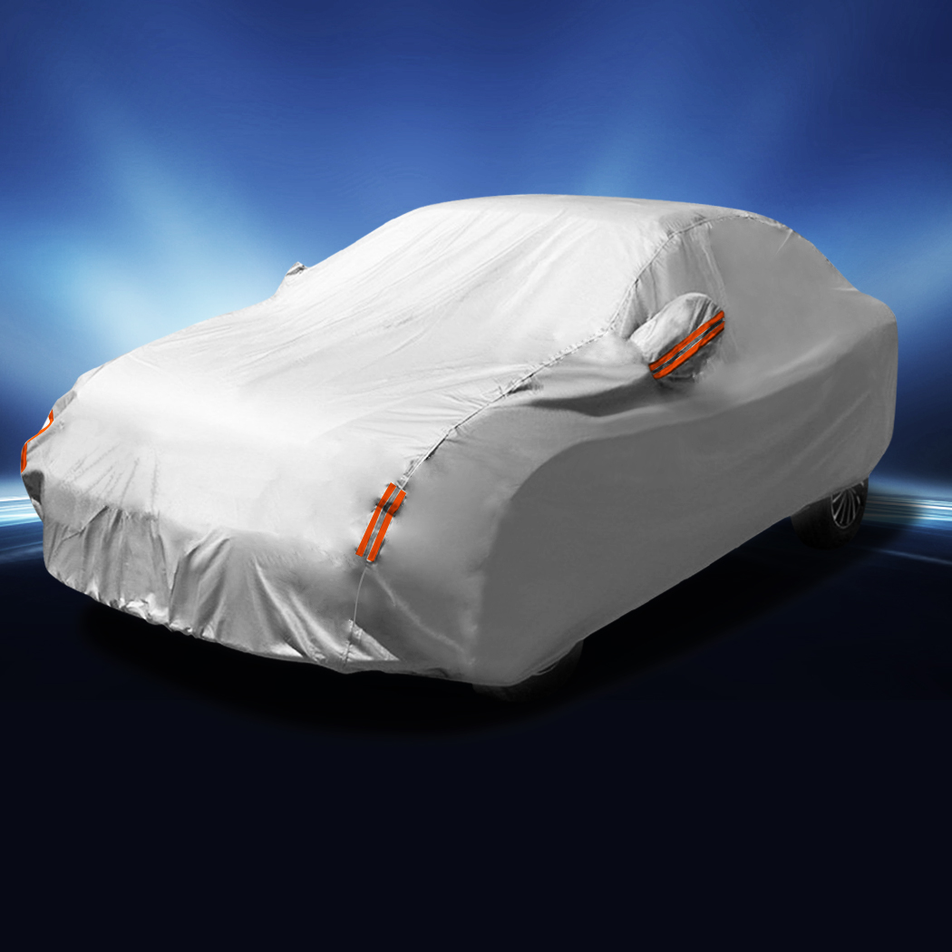 Waterproof Large Car Cover Rain Sun Dust UV Proof Protection   5 x 2 x 1.75M