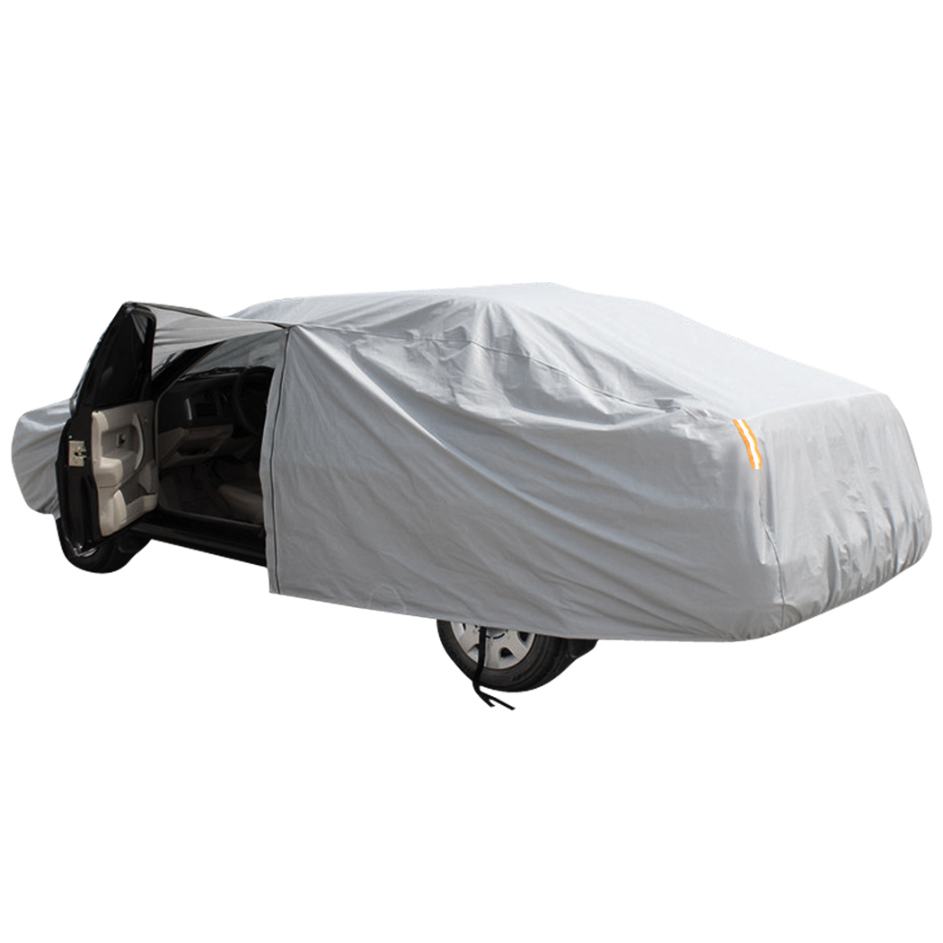 Waterproof Large Car Cover Rain Sun Dust UV Proof Protection   5 x 2 x 1.75M