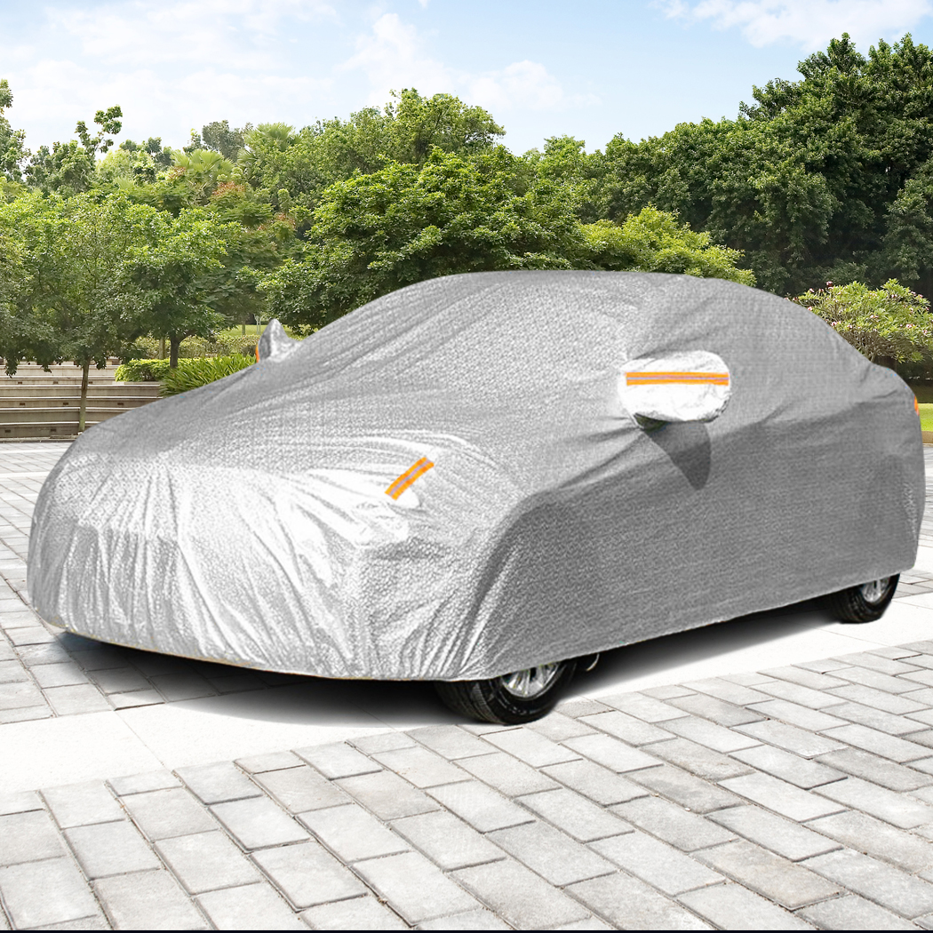 Aluminum Car Cover 3 Layer Large Waterproof SUV Full Coverage 3XXL 530x200x150cm