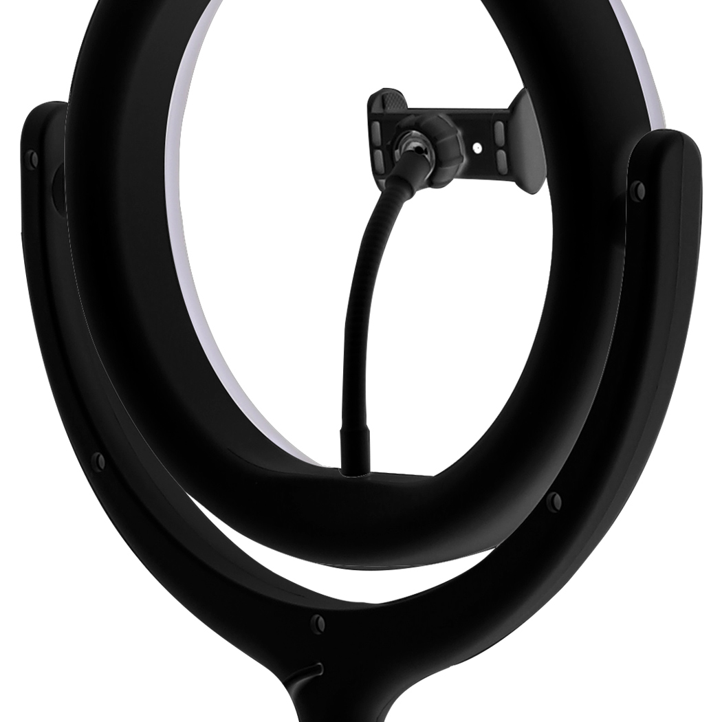 12'' LED Ring Light with Tripod Stand Phone Holder Dimmable Selfie Studio Lamp