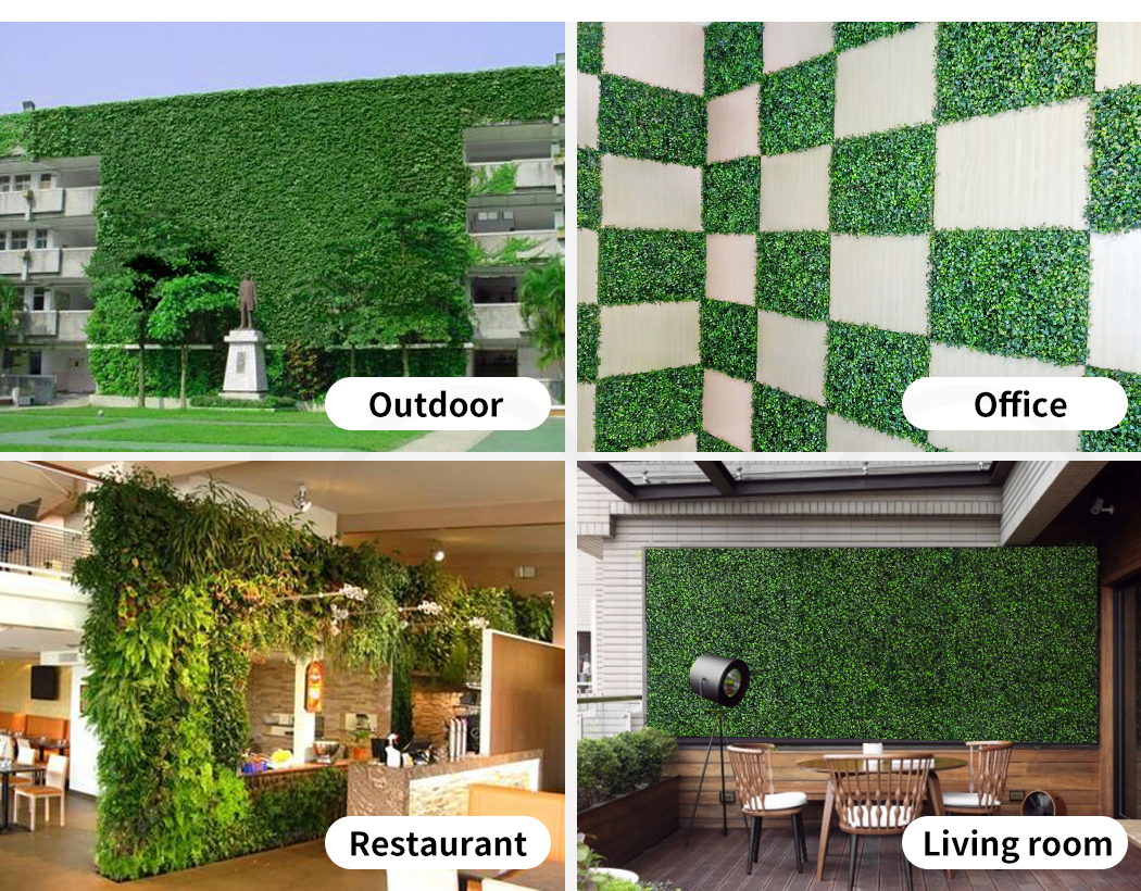 Marlow Artificial Plant Grass Wall Panels Fake Hedge Garden Vertical Mat Fence - Picture 21 of 132