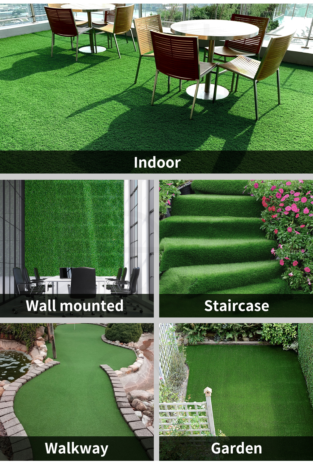 Marlow 10-100sqm Artificial Grass Synthetic Turf Plastic Fake Lawn Flooring 17mm - Picture 17 of 34