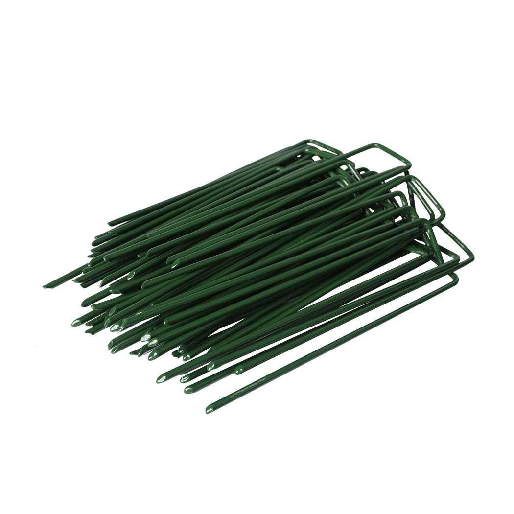 TopSellers-Grass Pins - 50PCS U-Shaped Durable Synthetic Grass Tools