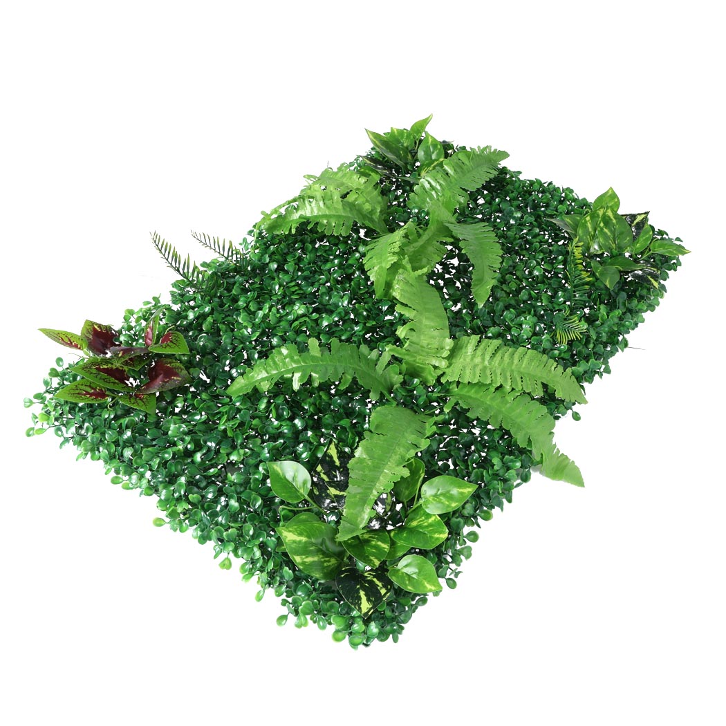 Marlow Artificial Plant Grass Wall Panels Fake Hedge Garden Vertical Mat Fence - Picture 100 of 132