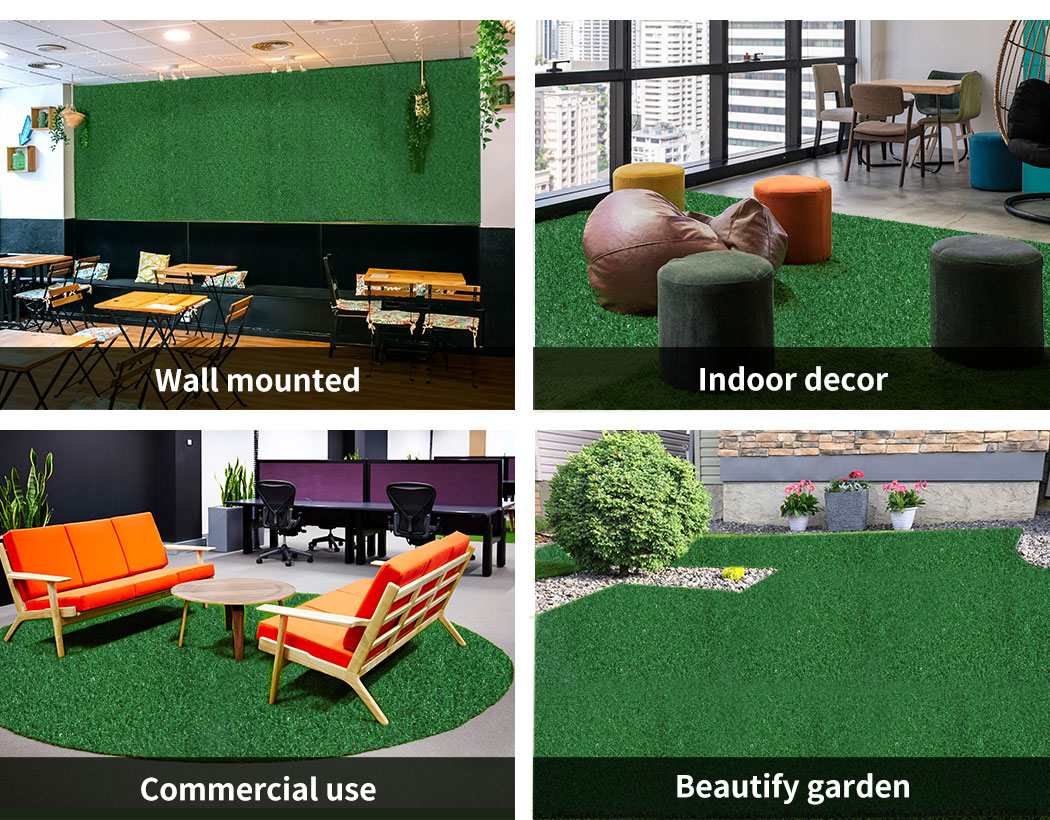 Marlow Artificial Grass Flooring Mat Synthetic Turf Outdoor Garden Lawn 17-40mm - Picture 39 of 59