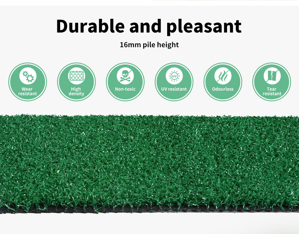 Marlow Artificial Grass Flooring Mat Synthetic Turf Outdoor Garden Lawn 17-40mm - Picture 40 of 59