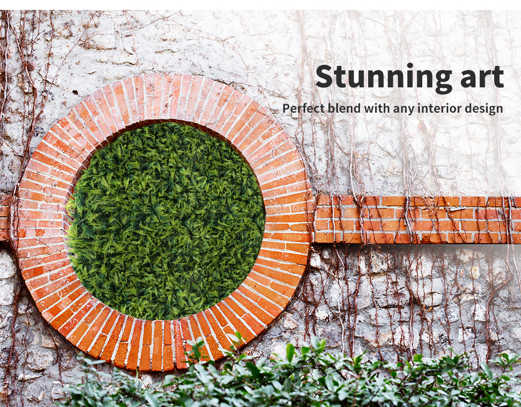 Marlow Artificial Plant Grass Wall Panels Fake Hedge Garden Vertical Mat Fence - Picture 32 of 132