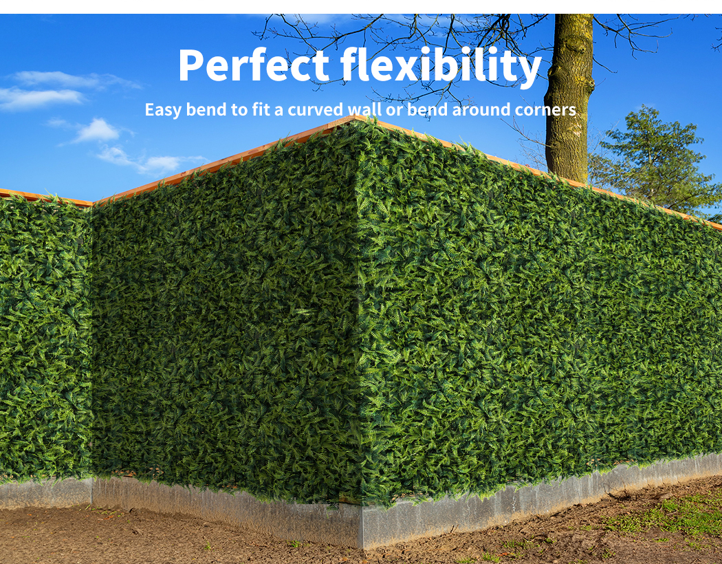 Marlow Artificial Plant Grass Wall Panels Fake Hedge Garden Vertical Mat Fence - Picture 31 of 132