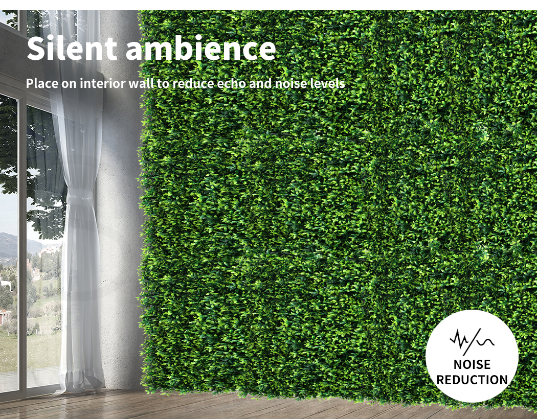 Marlow Artificial Plant Grass Wall Panels Fake Hedge Garden Vertical Mat Fence - Picture 40 of 132