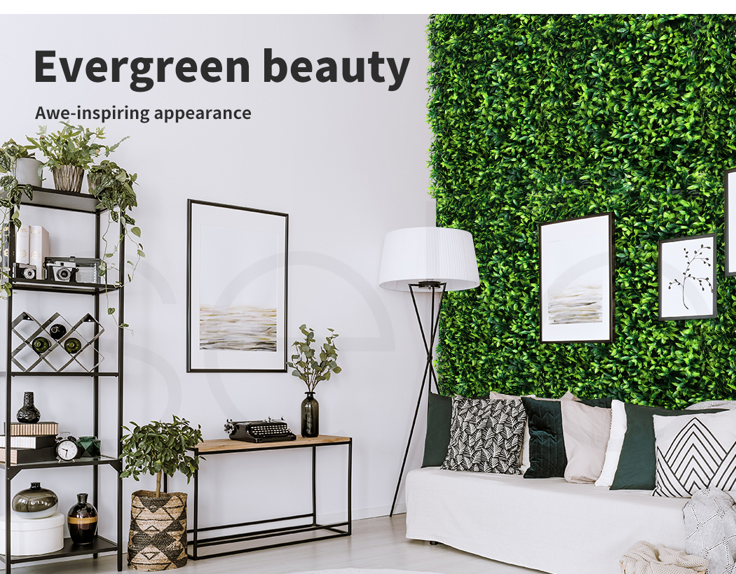 Marlow Artificial Plant Grass Wall Panels Fake Hedge Garden Vertical Mat Fence - Picture 41 of 132
