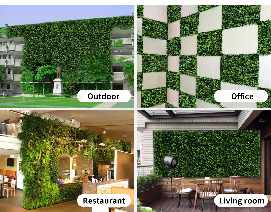 Marlow Artificial Plant Grass Wall Panels Fake Hedge Garden Vertical Mat Fence - Picture 44 of 132