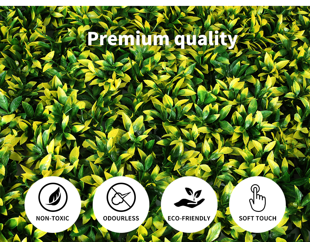 Marlow Artificial Plant Grass Wall Panels Fake Hedge Garden Vertical Mat Fence - Picture 59 of 132