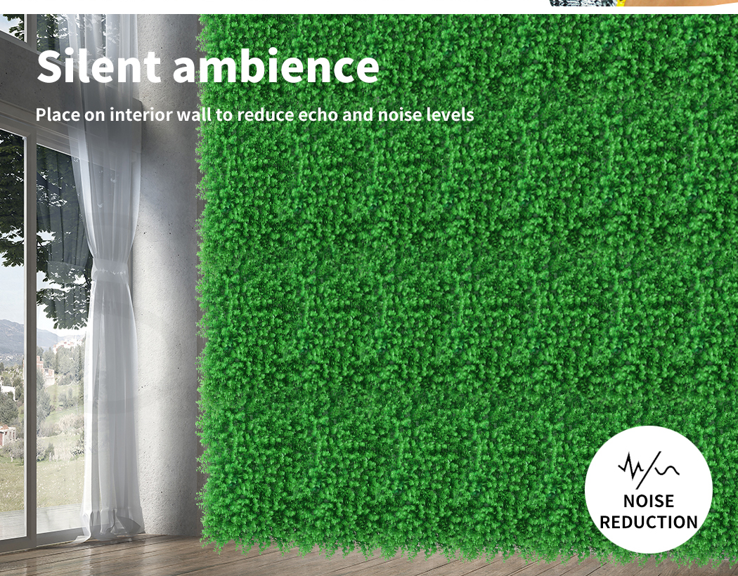 Marlow Artificial Plant Grass Wall Panels Fake Hedge Garden Vertical Mat Fence - Picture 51 of 132