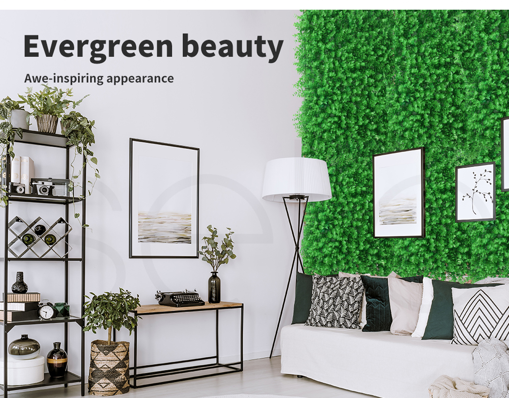 Marlow Artificial Plant Grass Wall Panels Fake Hedge Garden Vertical Mat Fence - Picture 52 of 132