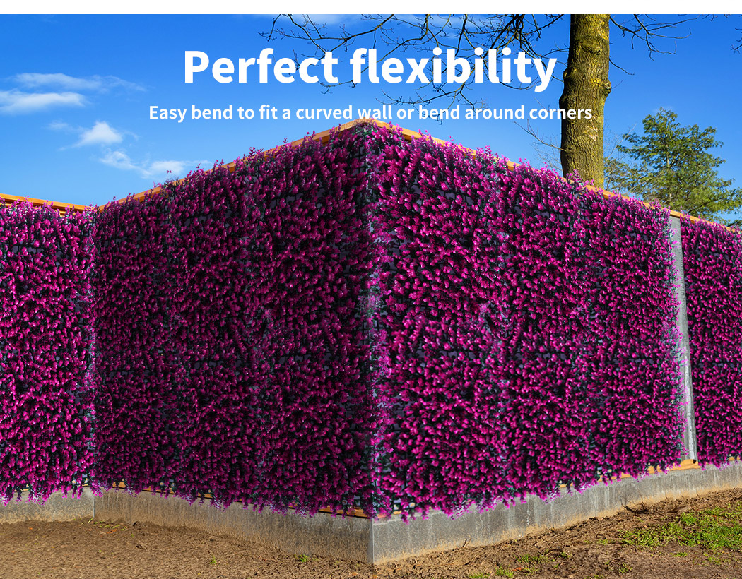 Marlow Artificial Plant Grass Wall Panels Fake Hedge Garden Vertical Mat Fence - Picture 75 of 132