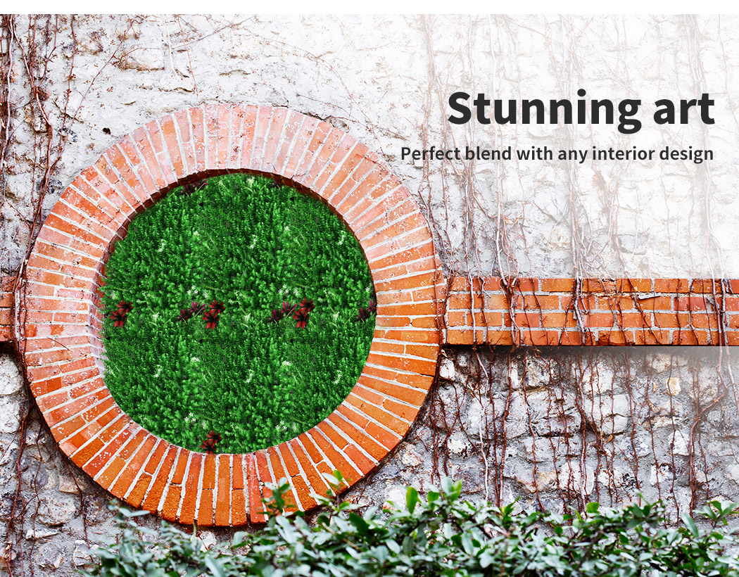 Marlow Artificial Plant Grass Wall Panels Fake Hedge Garden Vertical Mat Fence - Picture 82 of 132