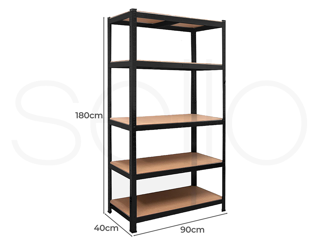 Traderight 1.8M Warehouse Rack Garage Shelving Racking Storage Shelves Steel - Picture 41 of 79