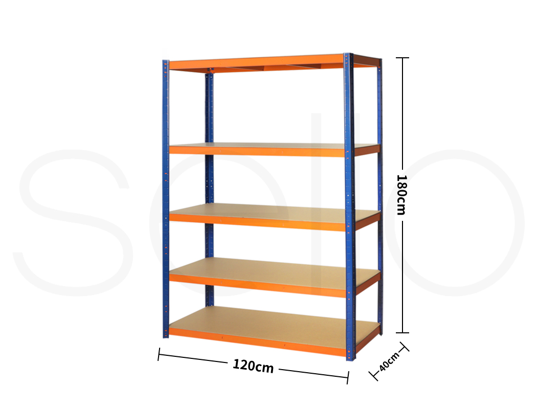 Traderight 1.8M Warehouse Rack Garage Shelving Racking Storage Shelves Steel - Picture 53 of 79