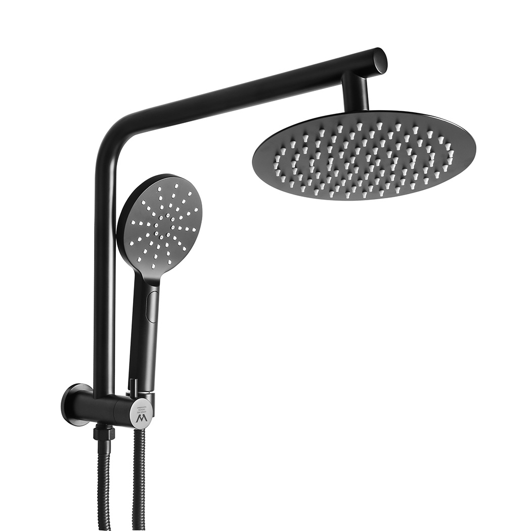 TopSellers-Rain Shower Set - 8 Inch High Pressure Handheld Shower Head