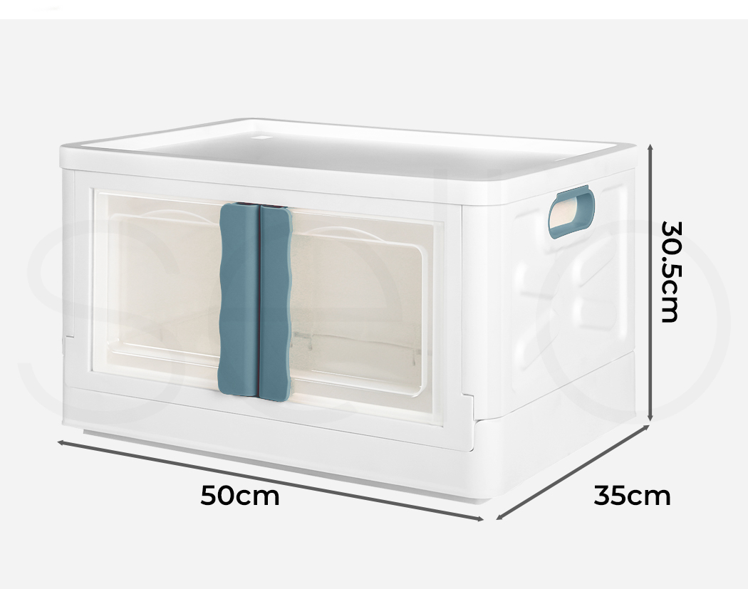 Storage Containers Box Stackable Toy Food Organiser Large Foldable Lid 45/85L - Picture 23 of 95