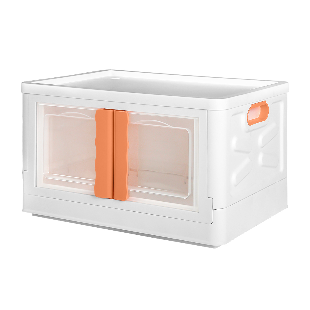 Storage Containers Box Stackable Toy Food Organiser Large Foldable Lid 45/85L - Picture 23 of 87
