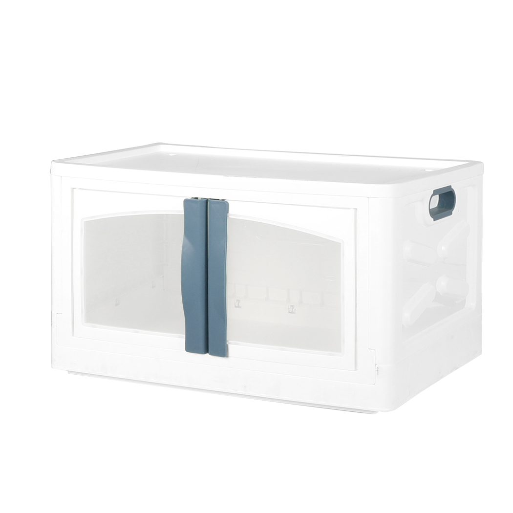 Storage Containers Box Stackable Toy Food Organiser Large Foldable Lid 45/85L - Picture 45 of 87