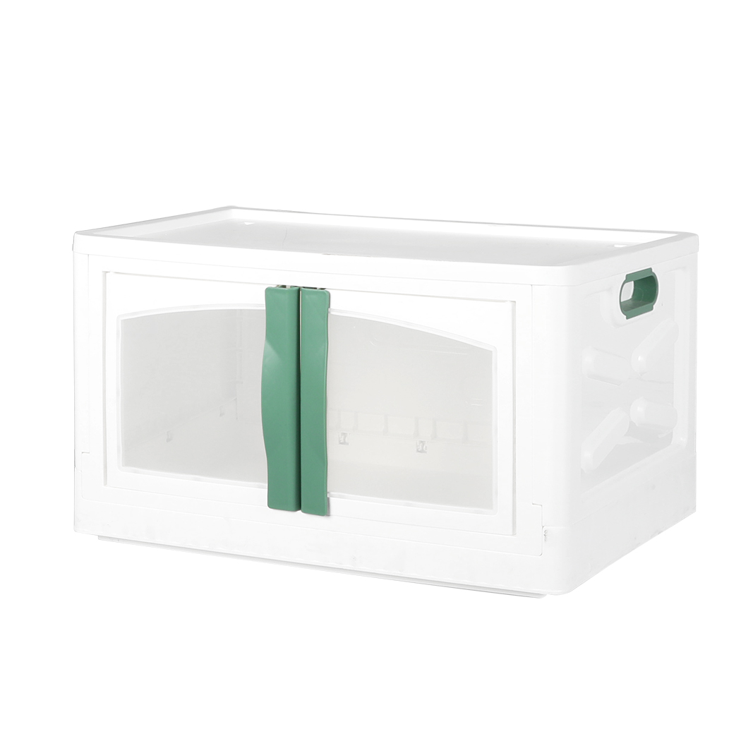 Storage Containers Box Stackable Toy Food Organiser Large Foldable Lid 45/85L - Picture 56 of 87