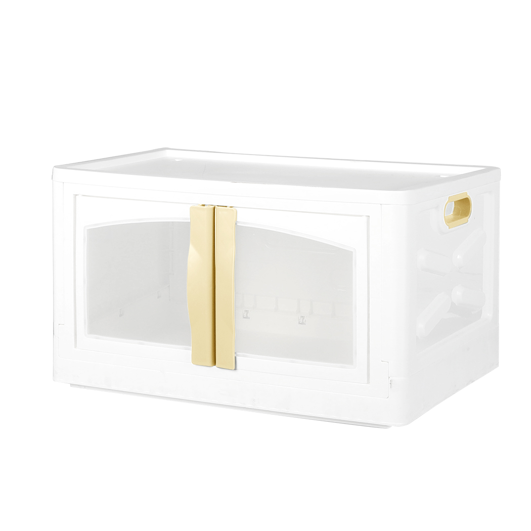 Storage Containers Box Stackable Toy Food Organiser Large Foldable Lid 45/85L - Picture 67 of 87