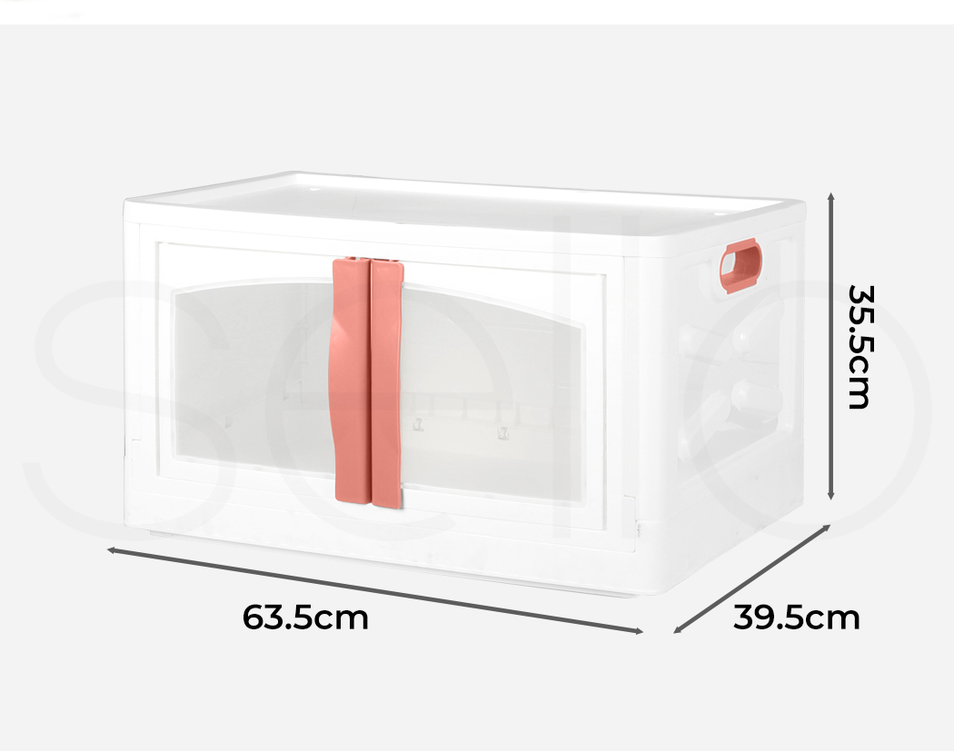 Storage Containers Box Stackable Toy Food Organiser Large Foldable Lid 45/85L - Picture 95 of 95
