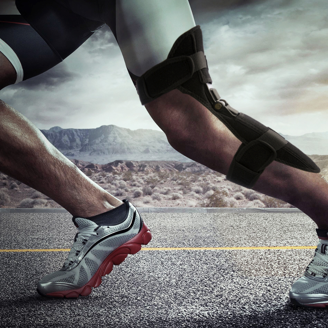 Knee Brace Support Braces Arthritis Strap Sleeve Running Sports Pain Relief X1