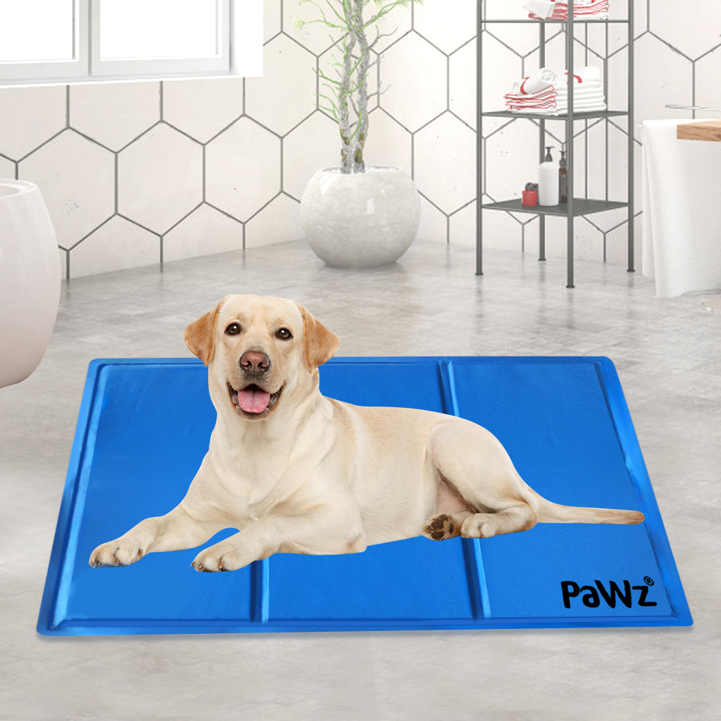 PaWz Pet Cooling Mat Gel Mats Bed Cool Pad Puppy Cat Non-Toxic Beds 90x60cm