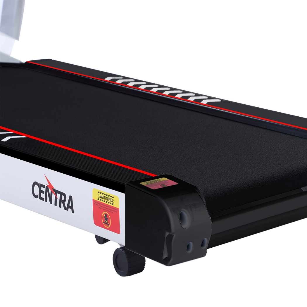 Centra Electric Treadmill Auto Incline Home Gym Exercise Machine Fitness Black
