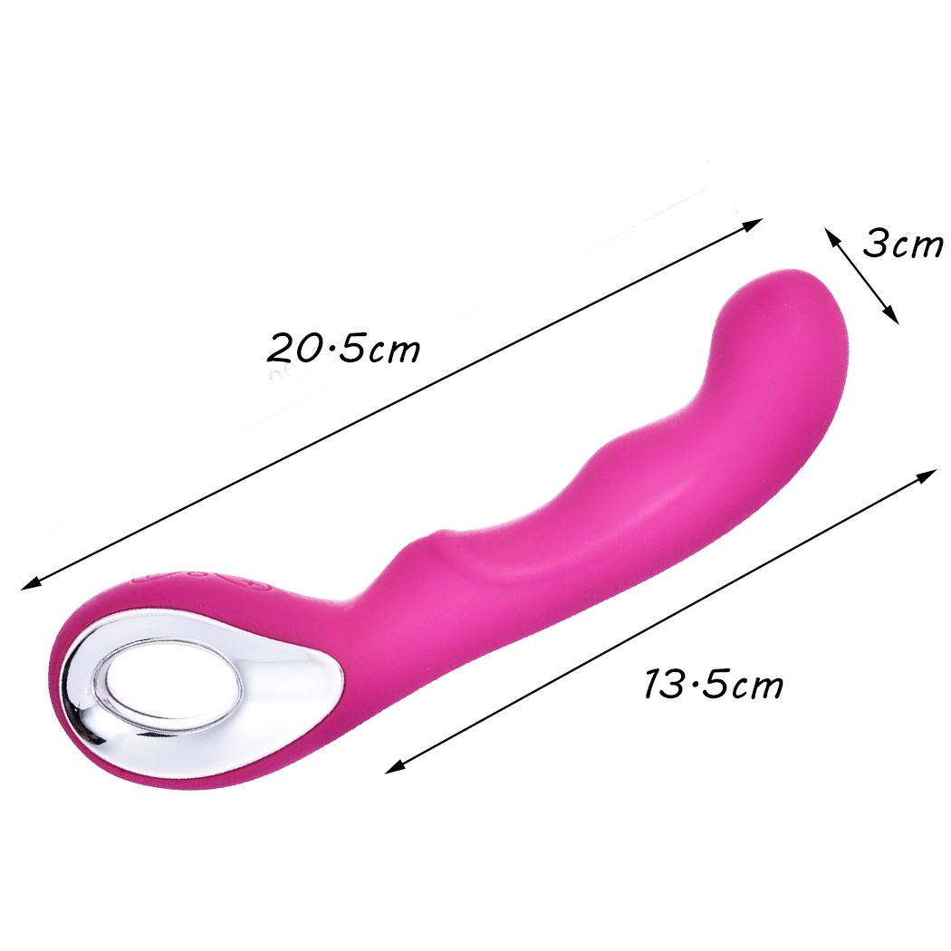 Urway  Rabbit Vibrator USB Rechargeable G-Spot Dildo Wand Massager Women Sex Toy