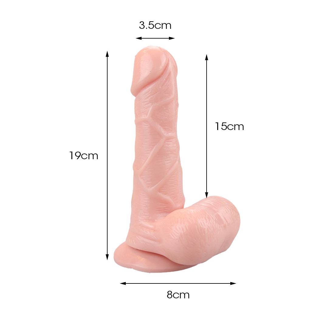 Urway Dildo Dong Realistic Penis Gspot Viginal Anal Suction Cup Adult Sex Toys L