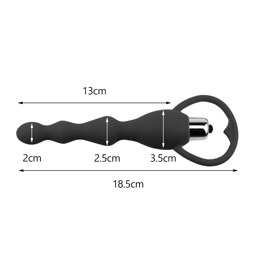 Urway Vibrator Vibrating Butt Plug Anal Beads Prostate Massager Adult Sex Toys